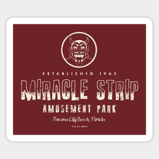 Panama City Beach Florida - Miracle Strip Amusement Park Magnet